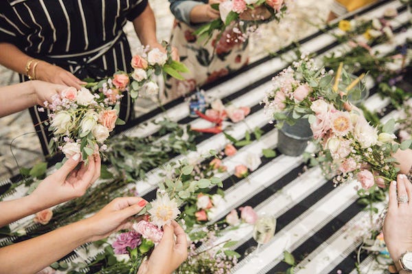 Flower crown tutorial